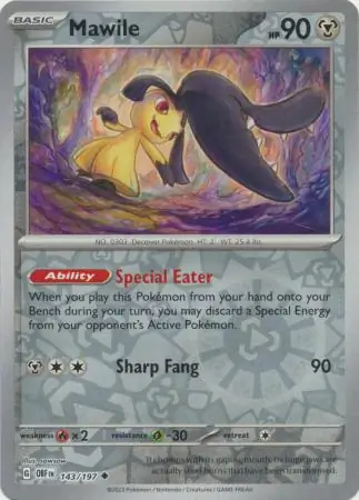 Mawile, catalogue front