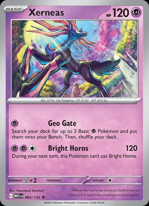 Xerneas, catalogue front
