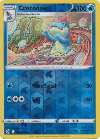 Croconaw, catalogue front