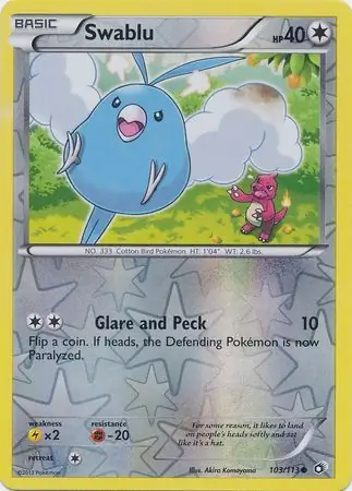 Swablu, catalogue front