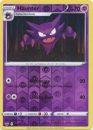 Haunter, catalogue front
