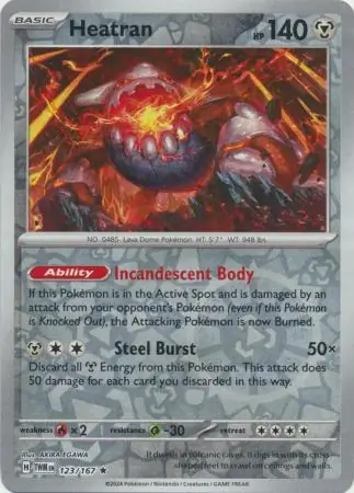 Heatran, catalogue front