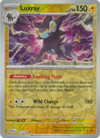 Luxray, catalogue front