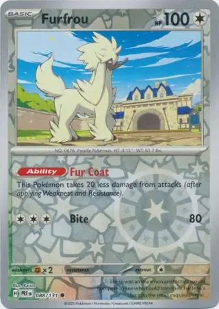 Furfrou, catalogue front
