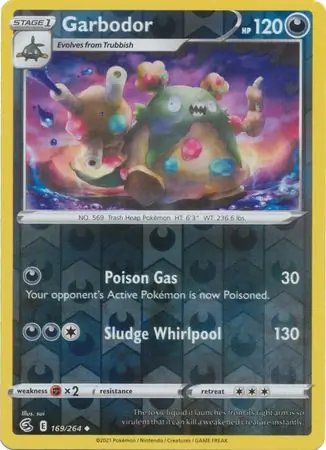 Garbodor, catalogue front