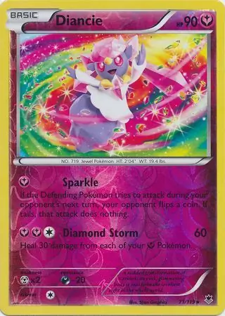 Diancie, catalogue front