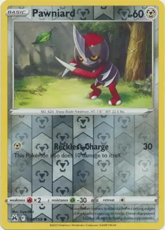 Pawniard, catalogue front