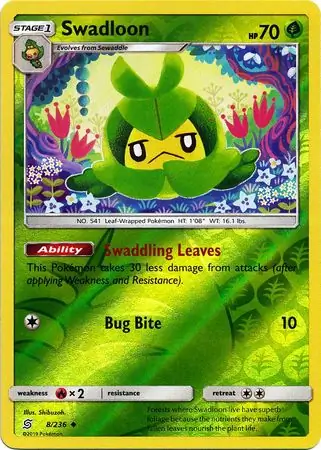 Swadloon, catalogue front