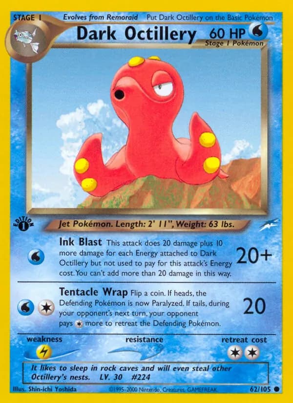 Dark Octillery, catalogue front