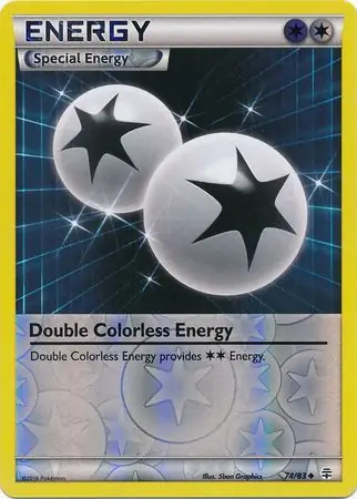 Double Colorless Energy, catalogue front