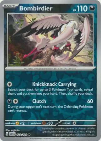 Bombirdier, catalogue front