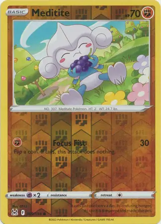 Meditite, catalogue front