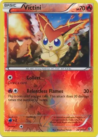 Victini, catalogue front