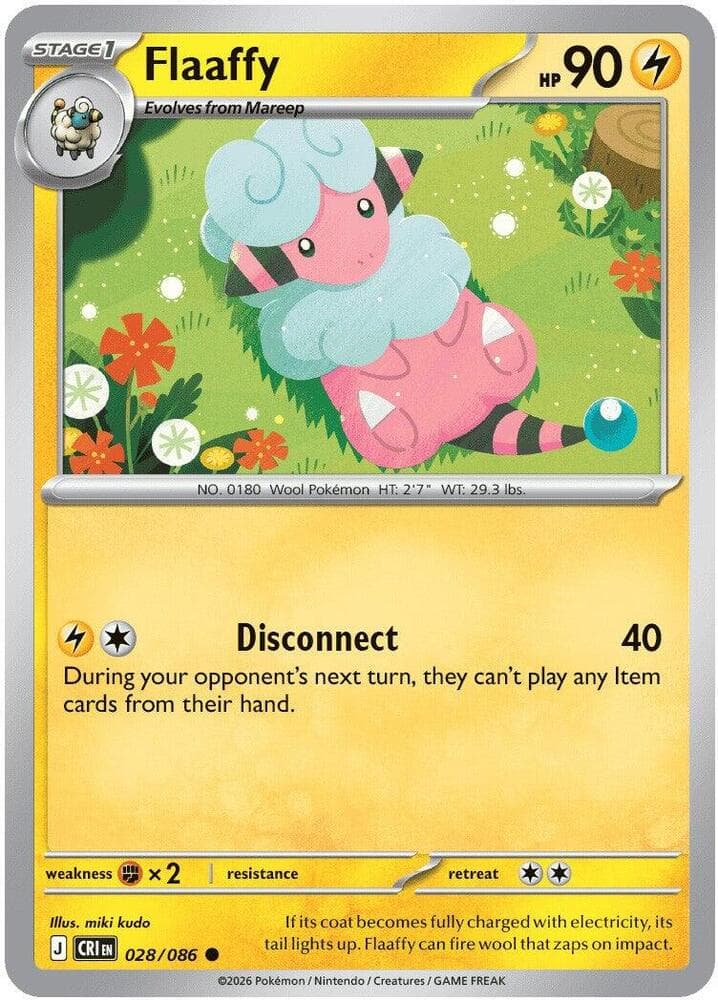 Flaaffy, catalogue front