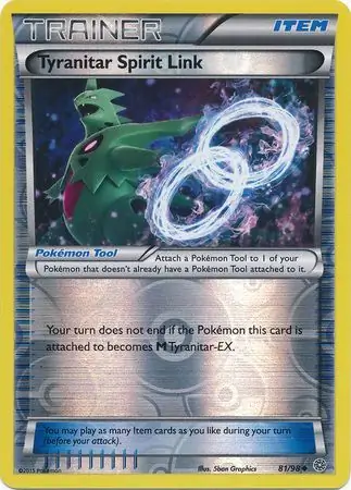 Tyranitar Spirit Link, catalogue front