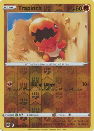 Trapinch, catalogue front
