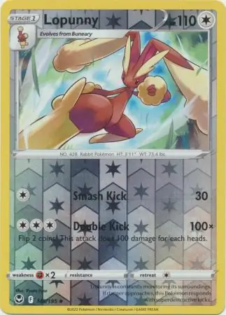 Lopunny, catalogue front