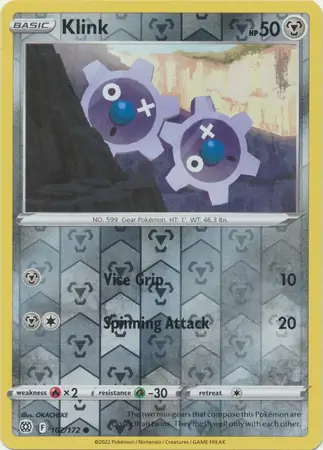 Klink, catalogue front