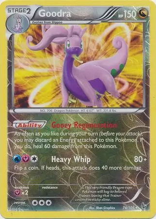 Goodra, catalogue front