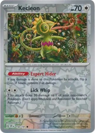 Kecleon, catalogue front