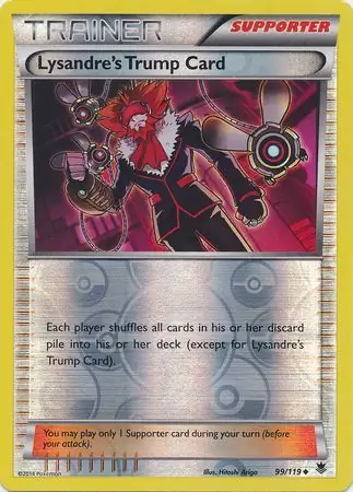 Lysandre's Trump Card, catalogue front