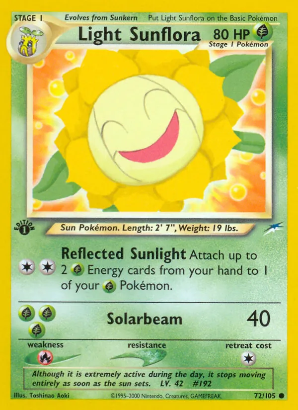 Light Sunflora, catalogue front