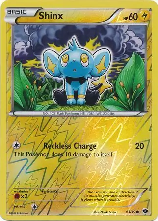 Shinx, catalogue front