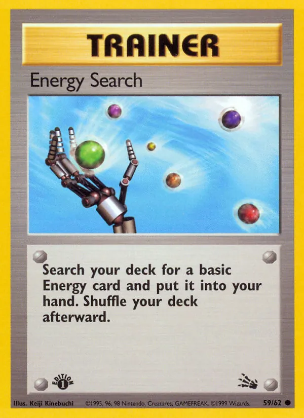 Energy Search, catalogue front