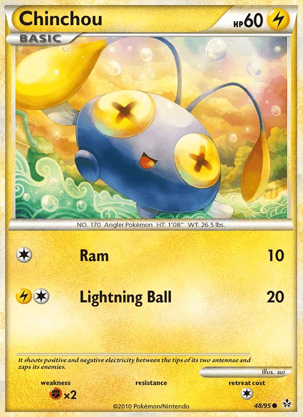 Chinchou, catalogue front