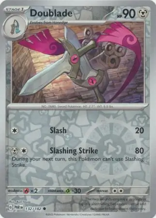 Doublade, catalogue front