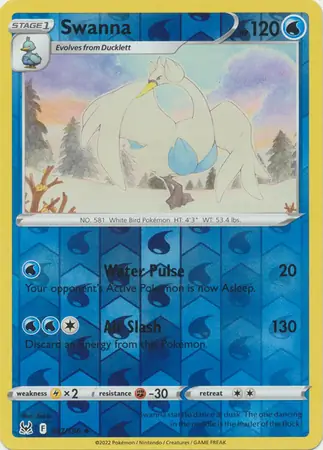 Swanna, catalogue front