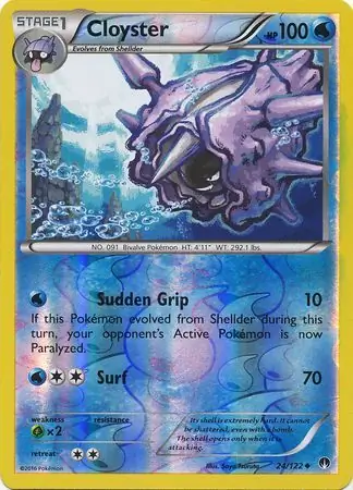 Cloyster, catalogue front