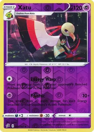 Xatu, catalogue front