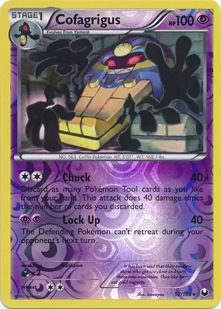 Cofagrigus, catalogue front