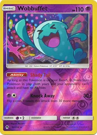 Wobbuffet, catalogue front