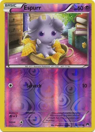 Espurr, catalogue front