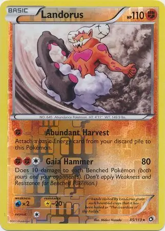 Landorus, catalogue front