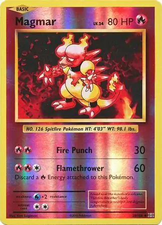Magmar, catalogue front
