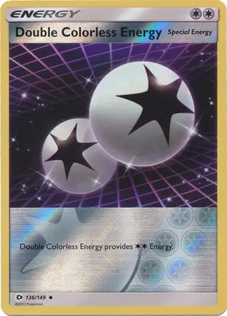 Double Colorless Energy, catalogue front