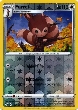 Furret, catalogue front