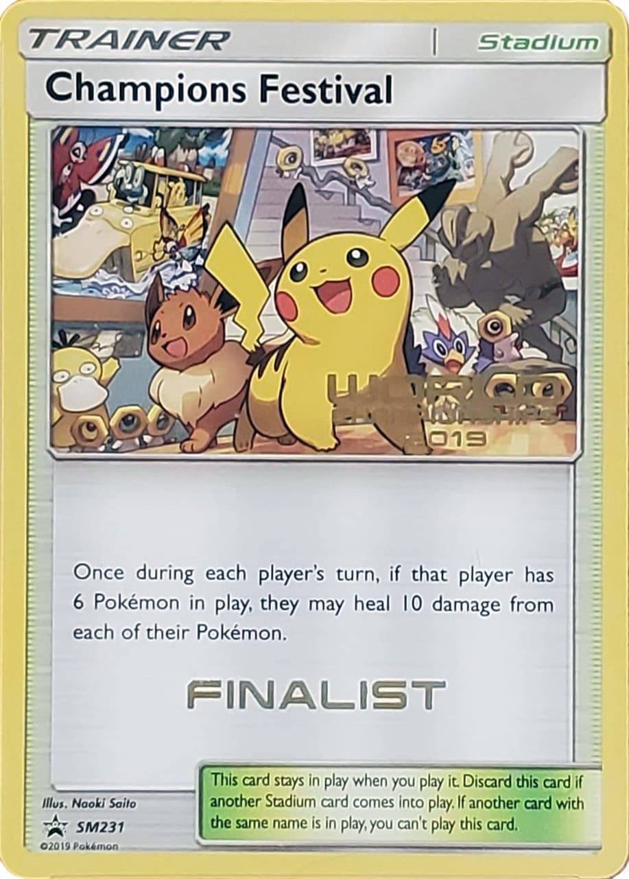 Champions Festival, catalogue front