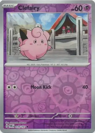 Clefairy, catalogue front