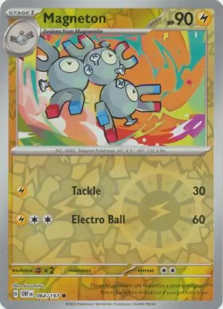 Magneton, catalogue front