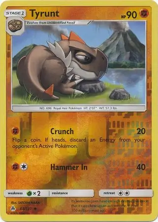 Tyrunt, catalogue front