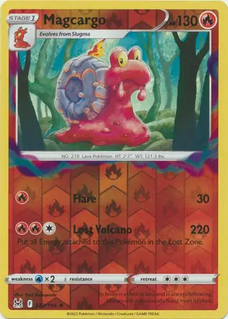 Magcargo, catalogue front