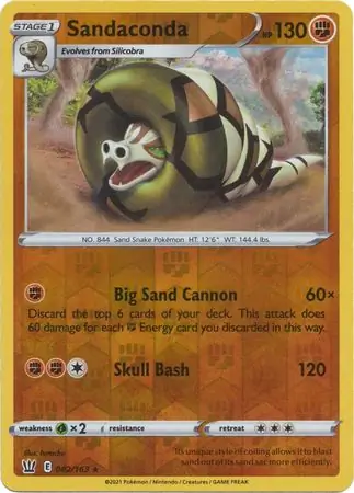 Sandaconda, catalogue front