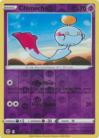 Chimecho, catalogue front