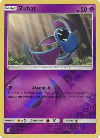 Zubat, catalogue front