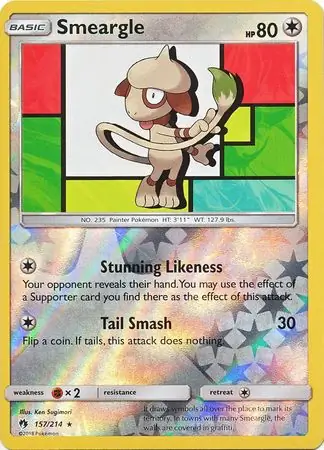 Smeargle, catalogue front