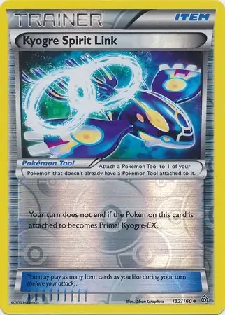 Kyogre Spirit Link, catalogue front